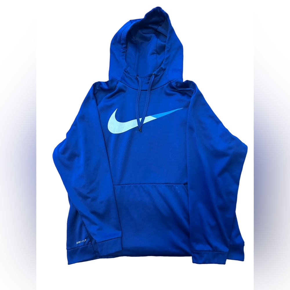 Blue Nike hoodie